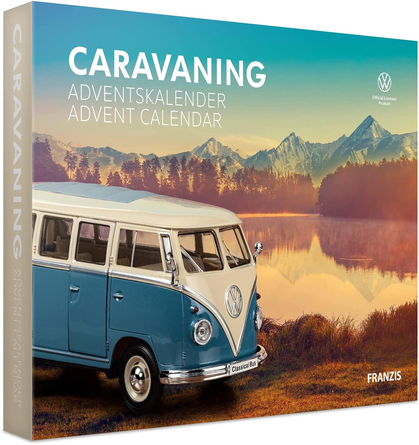 Volkswagen Bulli Caravaning Advent Calendar 1:24