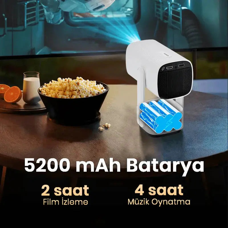 Kablosuz Mini Projektör
