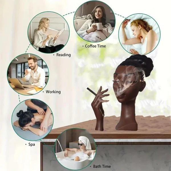 MNDStore™ Incense Burner Black Women