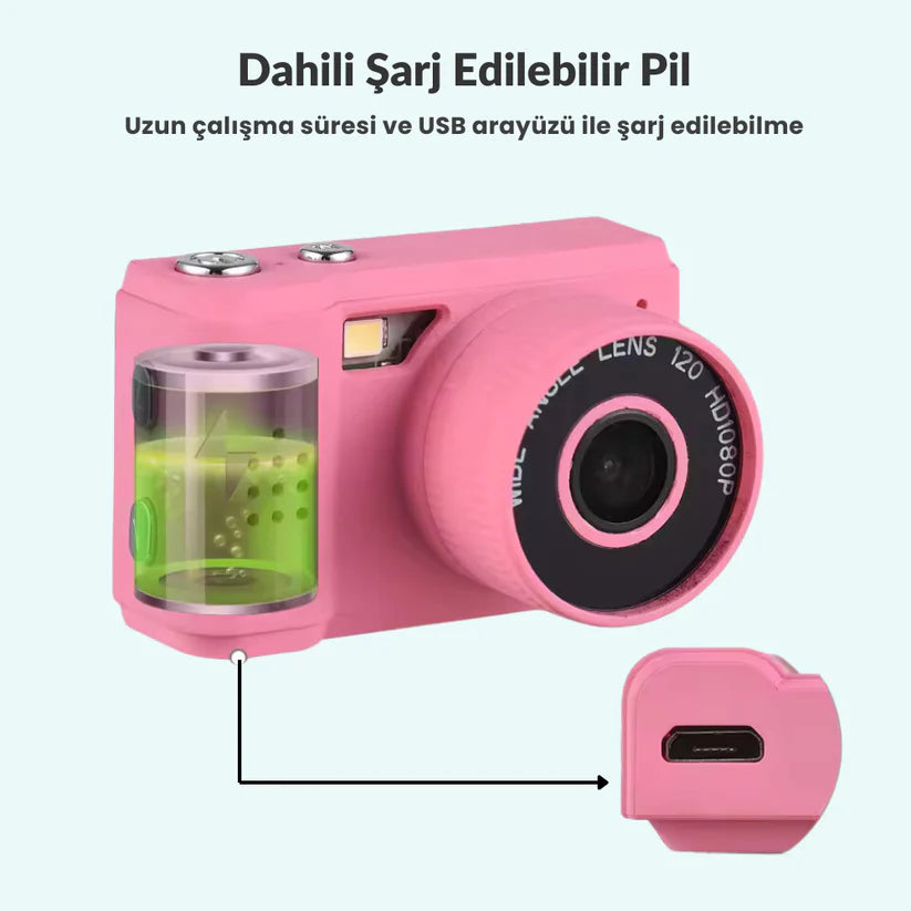 Mini Anahtarlık Kamera – Boyutuna rağmen yüksek kaliteli fotoğraf ve video çekimleri yapabilen pratik mini anahtarlık kamera.