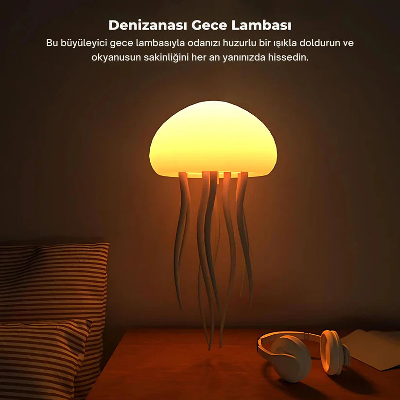 MNDStore™ Denizanası Gece Lambası