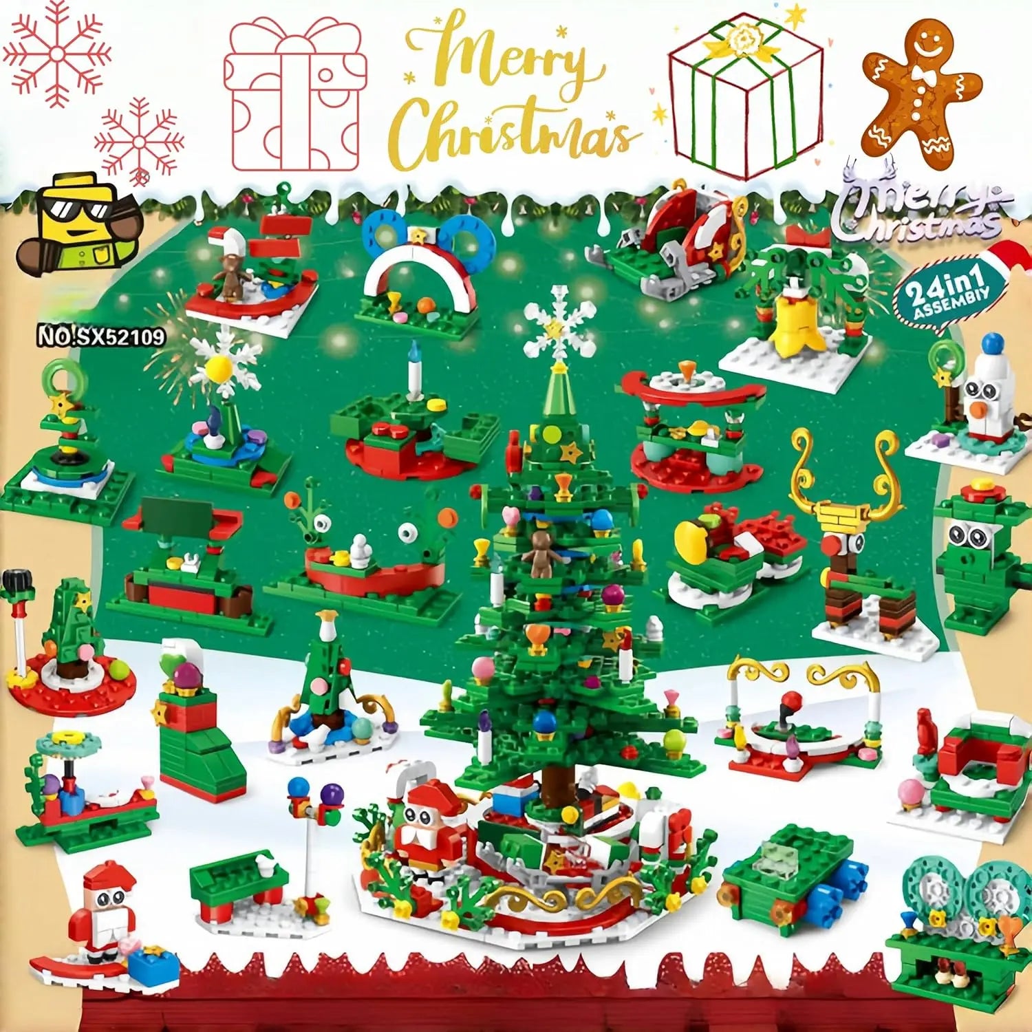 Blockmas Christmas Tree Advent Calendar