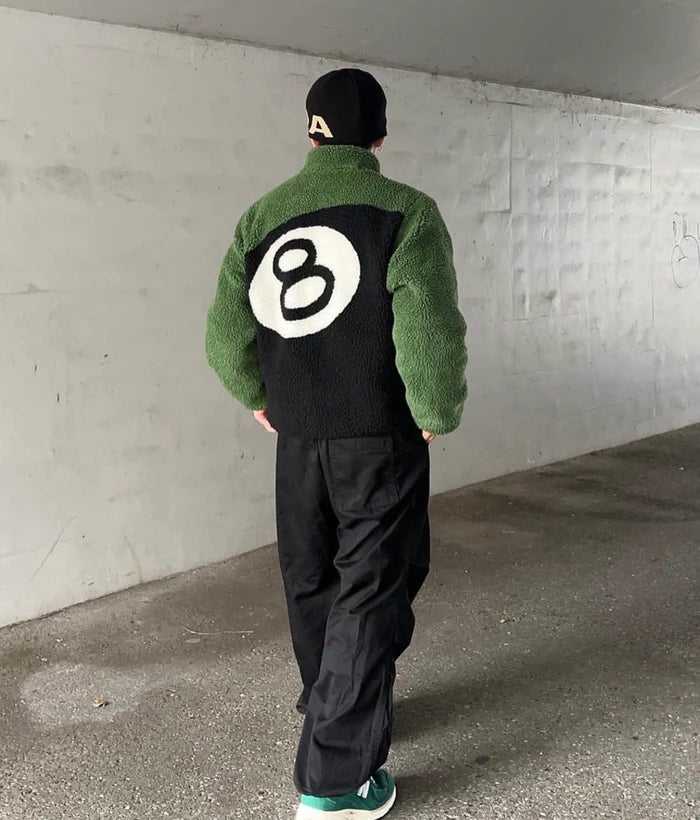 Stussy 8 ball newest fleece