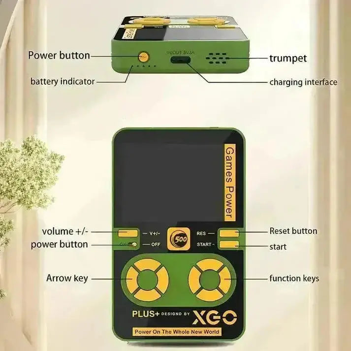 Mndstore™ Retro Game Power Bank